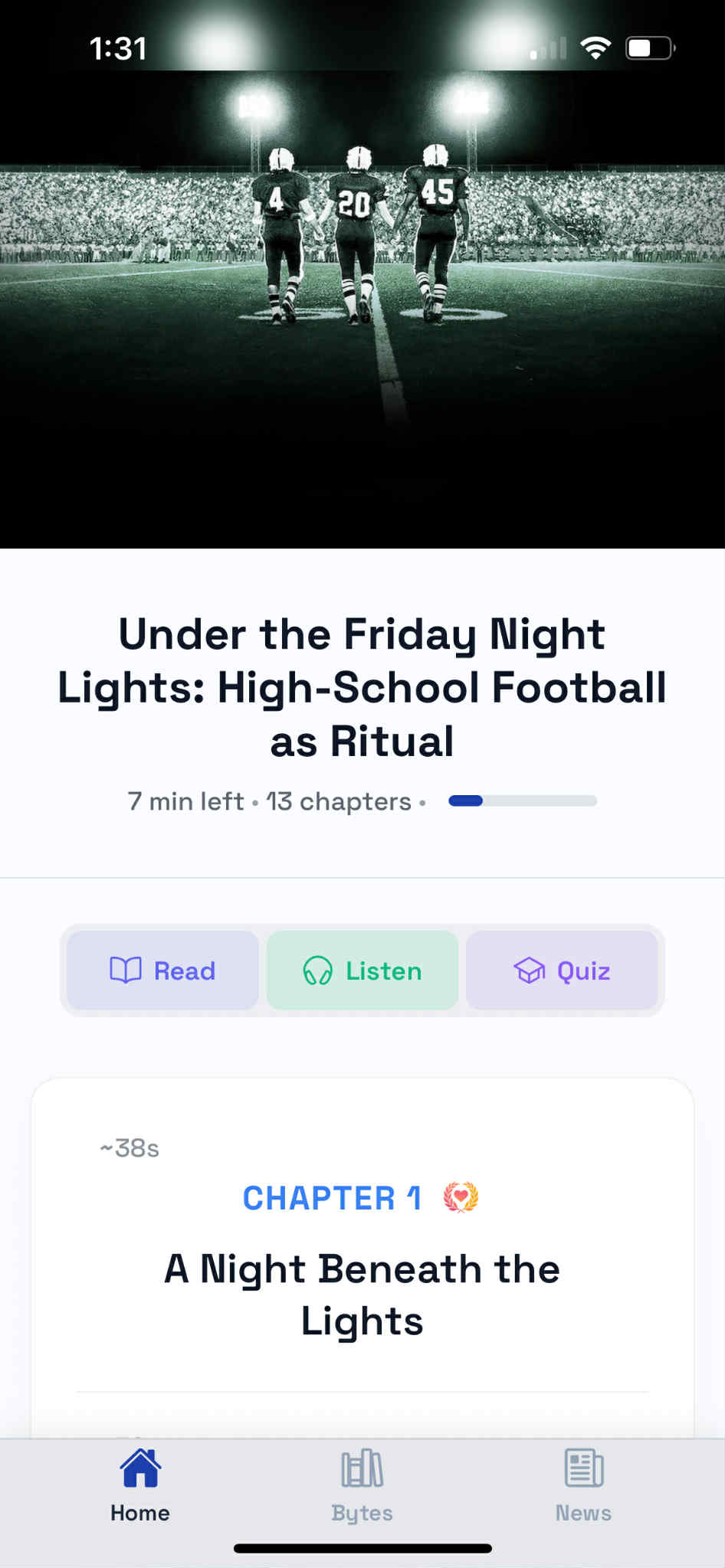 Chronicle Detail View